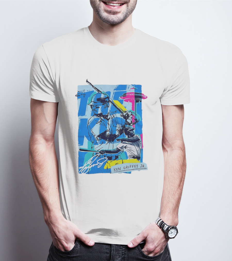 Ken Griffey Jr Seattle Mariners Baseball Legend T-Shirt