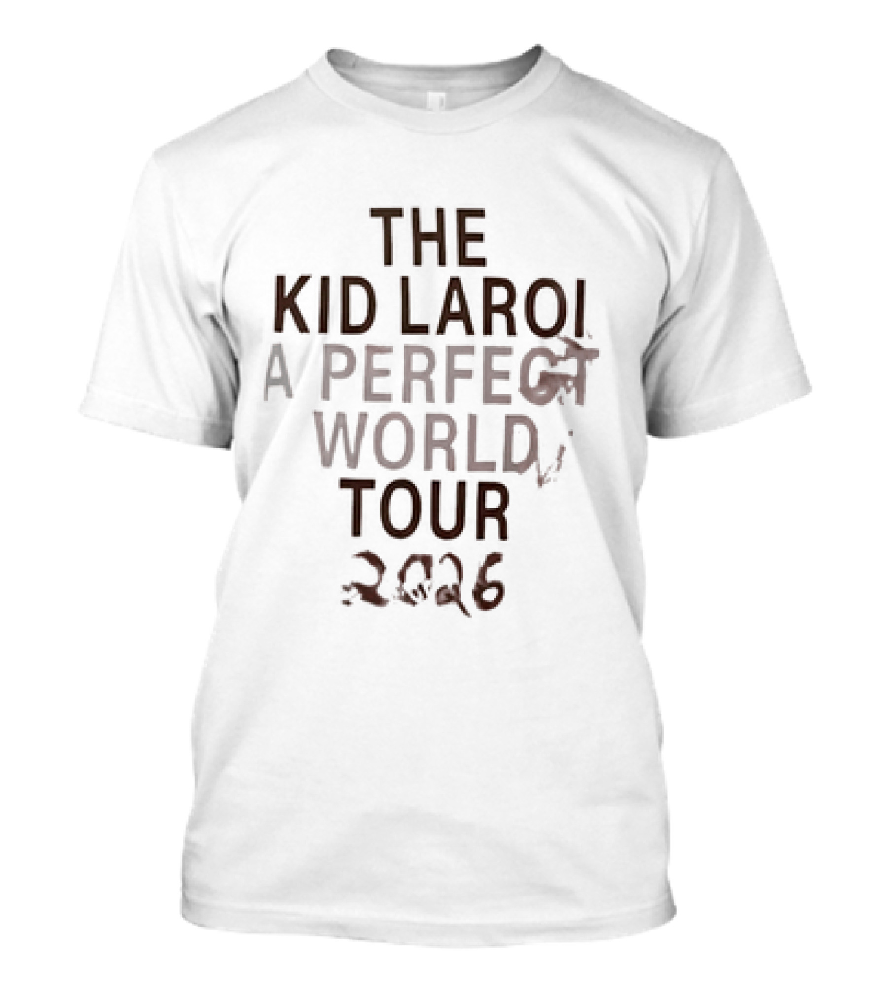 The Kid Laroi A Perfect World Tour 2026 T-Shirt