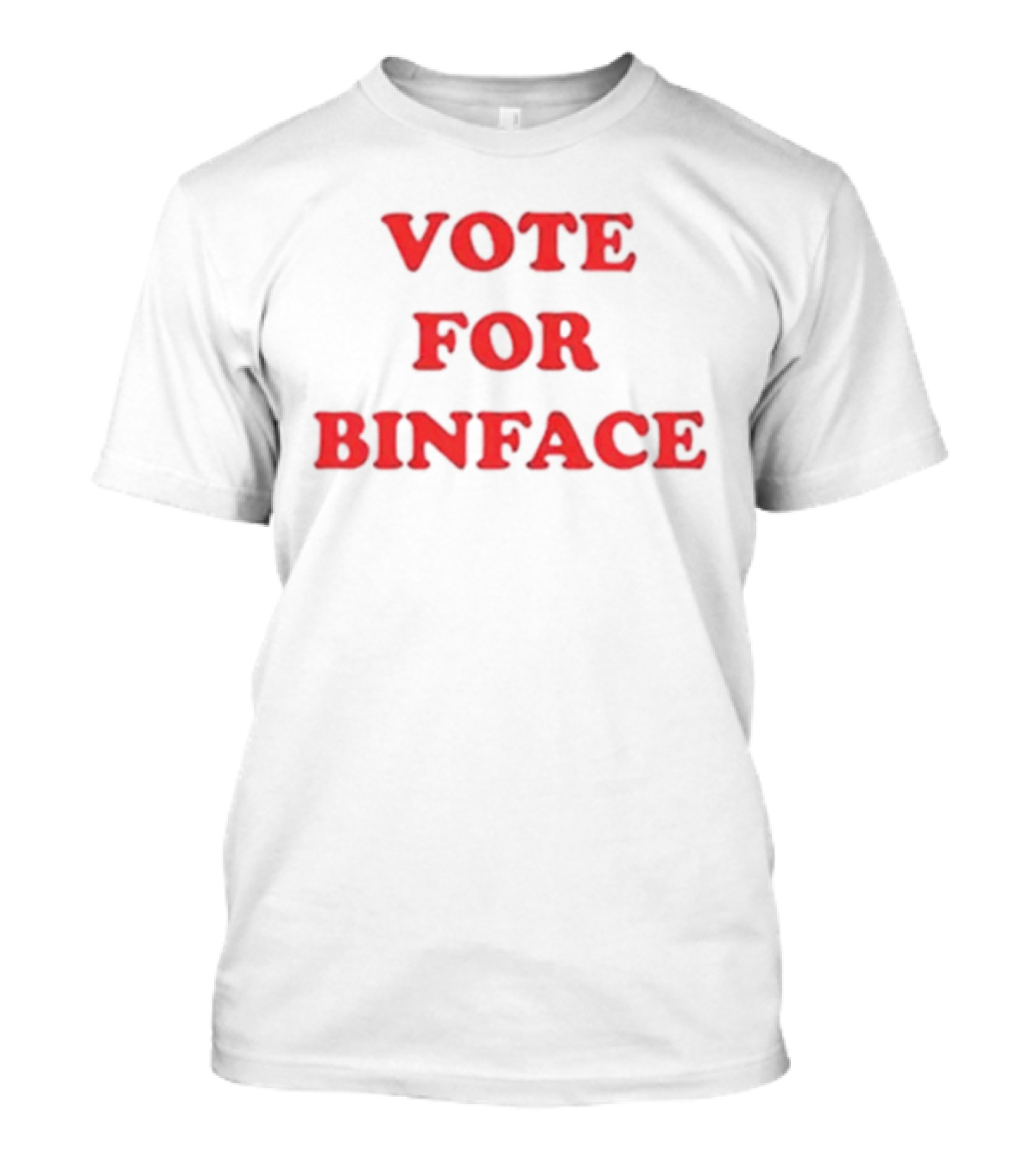 Vote For Binface Ringer Napoleon Dynamite Nigel Farage T-Shirt