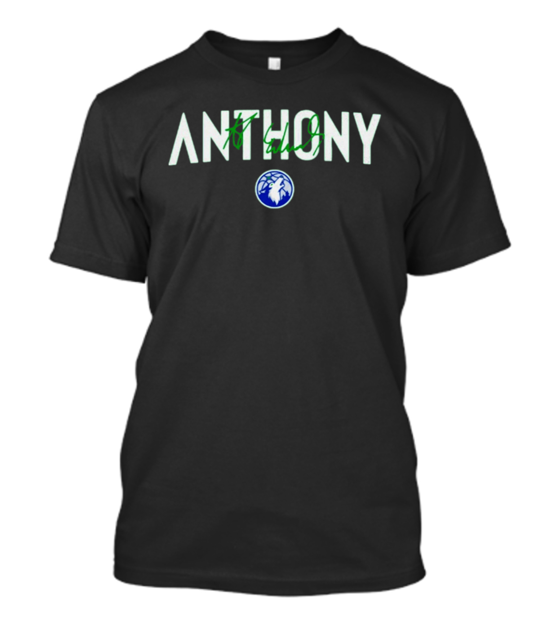 Anthony Edwards Minnesota Timberwolves Signature Font T-Shirt