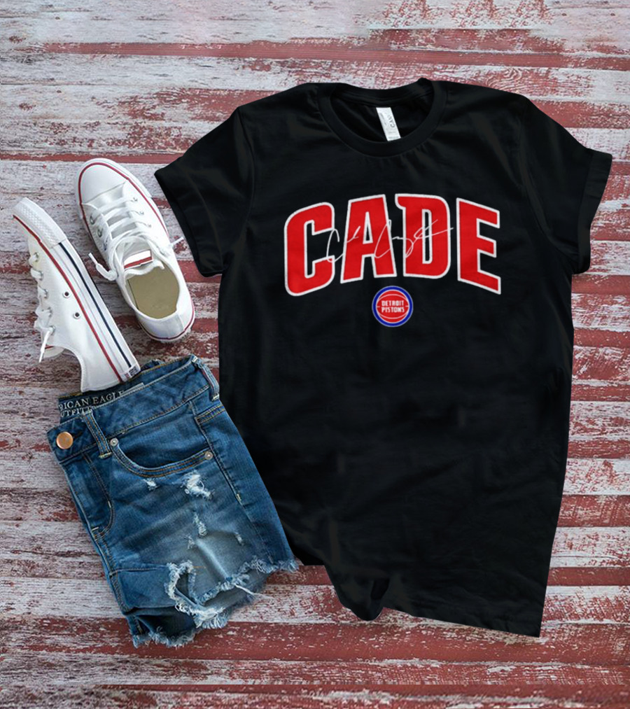 Cade Cunningham Detroit Pistons Signature T-Shirt