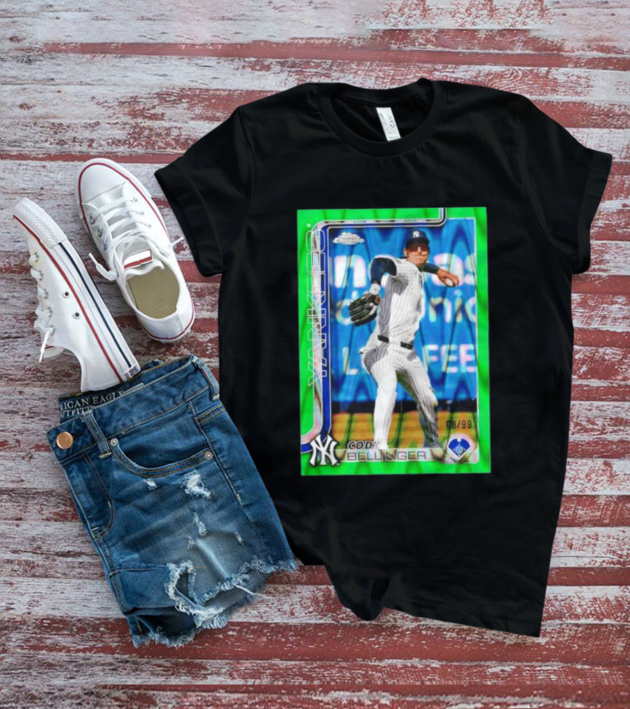 Cody Bellinger 08 99 Topps Chrome Yankees T-Shirt