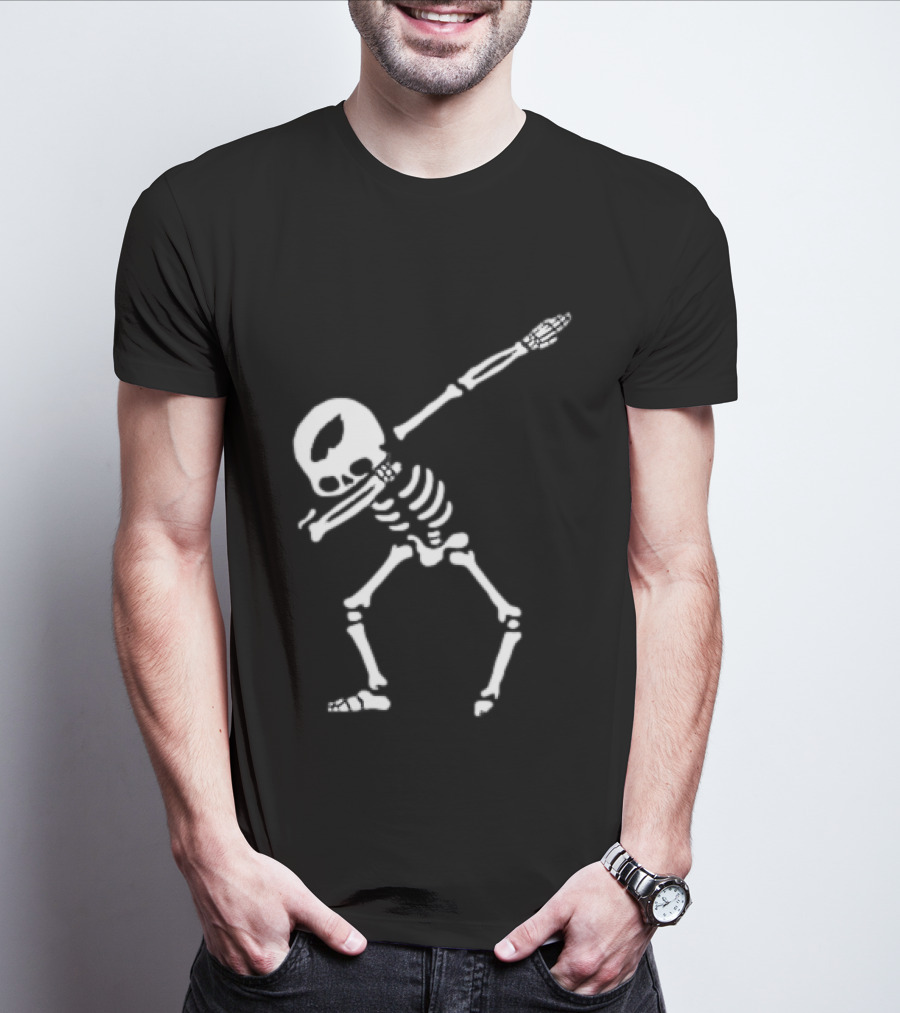 Philadelphia Eagles Dabbing Skeleton T-Shirt