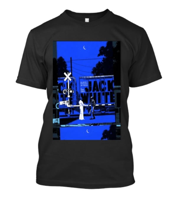 Jack White Jul 15 2026 Toronto Concert Railway Crossing T-Shirt