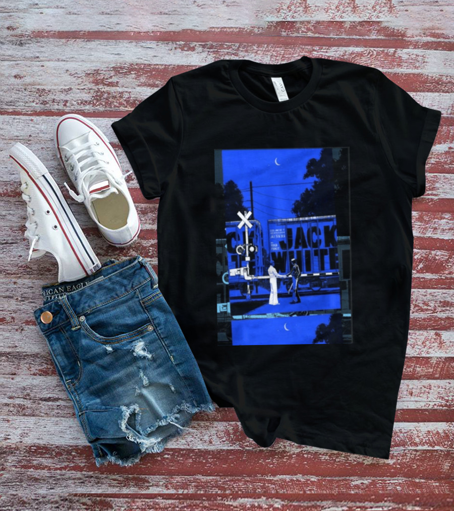 Jack White Jul 15 2026 Toronto Concert Railway Crossing T-Shirt