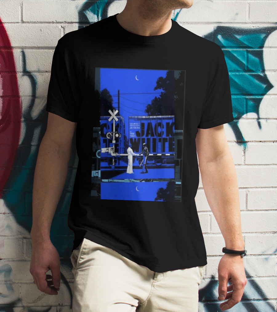 Jack White Jul 15 2026 Toronto Concert Railway Crossing T-Shirt