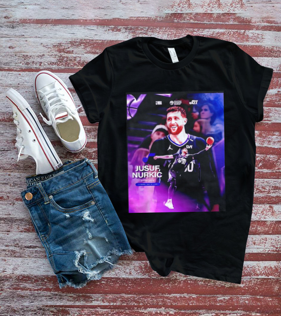 Jusuf Nurkić NBA Utah Jazz Contract 2 Years 22 Million T-Shirt