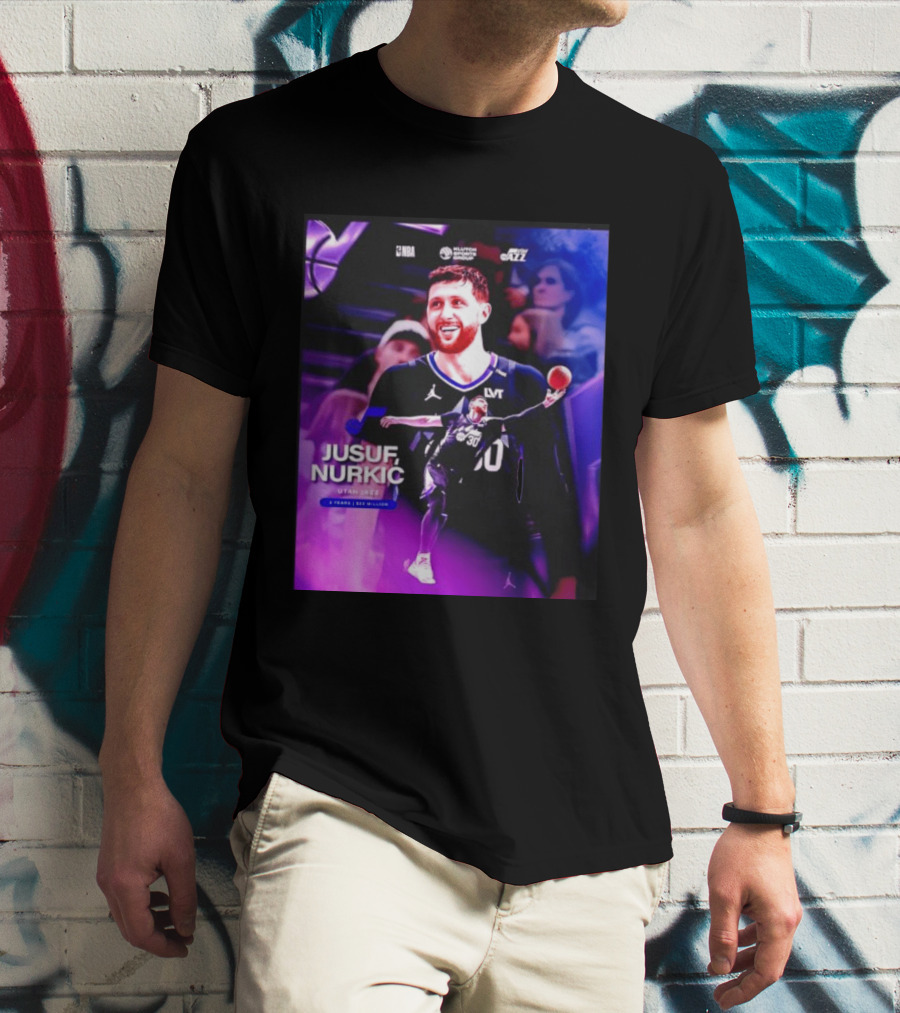 Jusuf Nurkić NBA Utah Jazz Contract 2 Years 22 Million T-Shirt