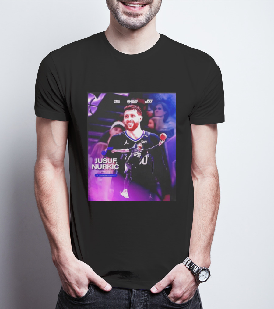 Jusuf Nurkić NBA Utah Jazz Contract 2 Years 22 Million T-Shirt