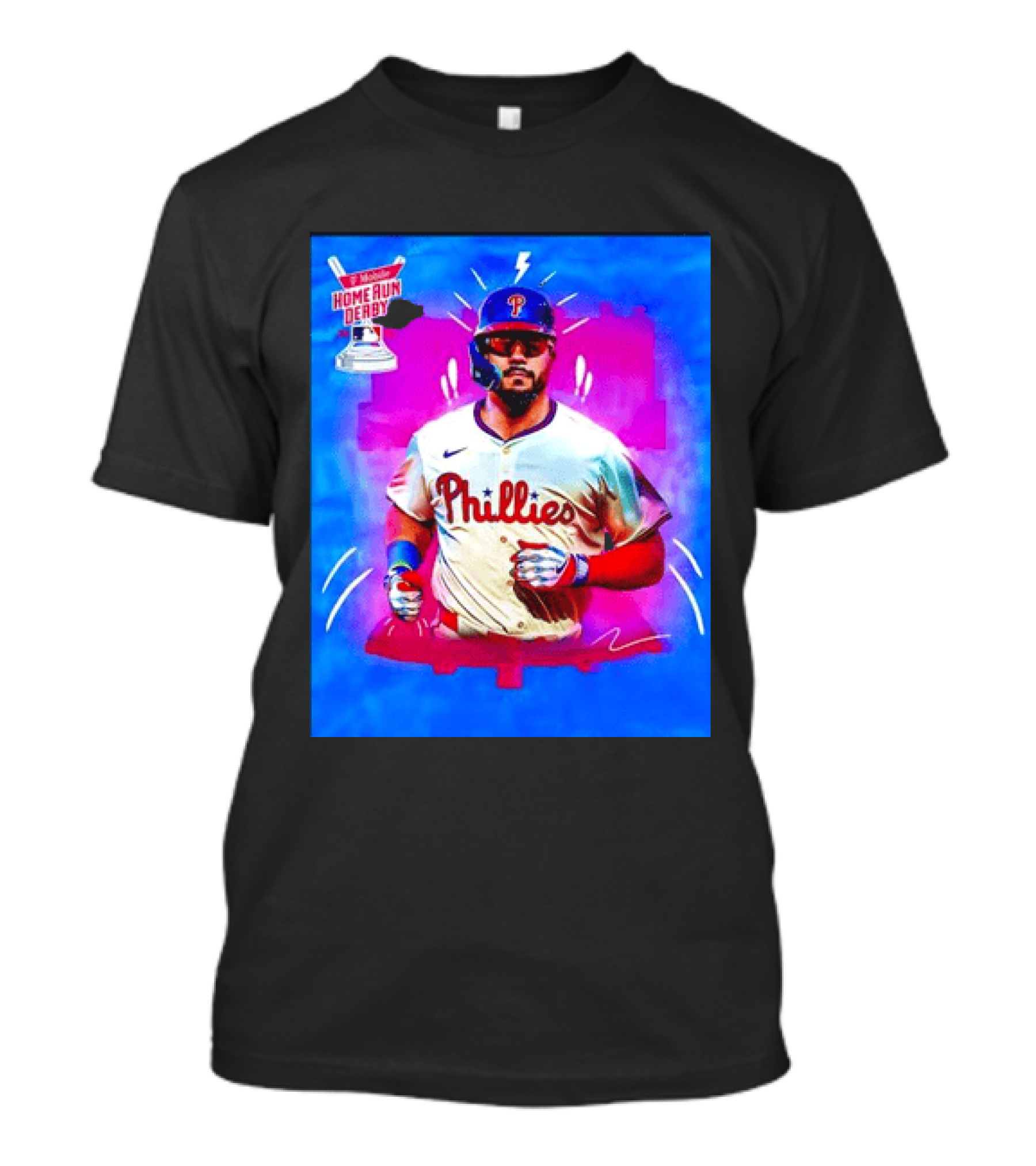 Philadelphia Phillies Kyle Schwarber 2024 Mobile Home Run Derby Highlights T-Shirt