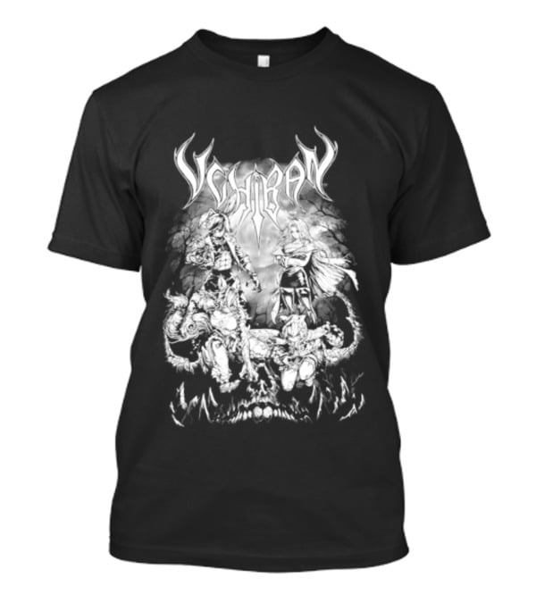 Metalcropolis NEKRO Variant Skull With Horns T-Shirt