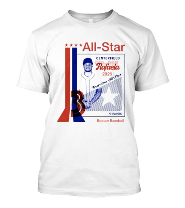 Ceddanne Rafaela Centerfield Boston Red Sox All Star 2026 T-Shirt