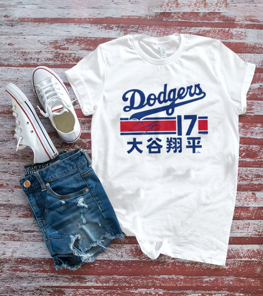 Dodgers Shohei Ohtani Japanese T-Shirt