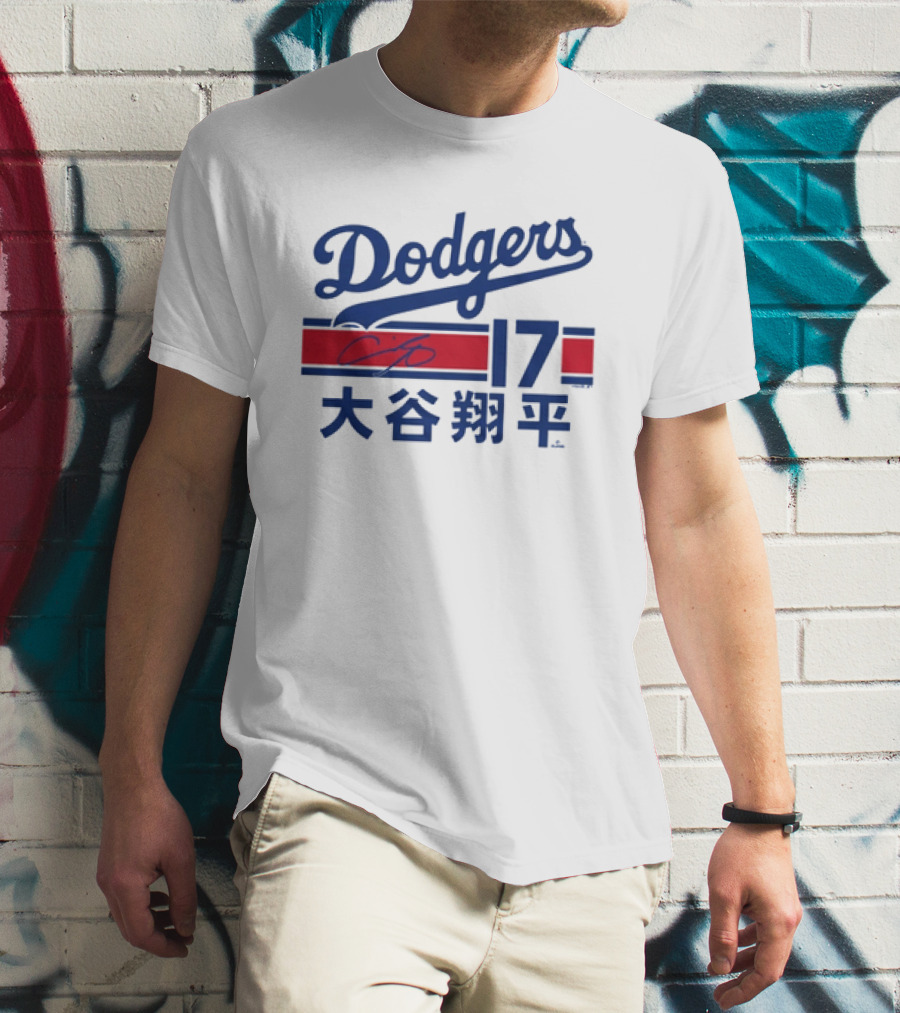 Dodgers Shohei Ohtani Japanese T-Shirt