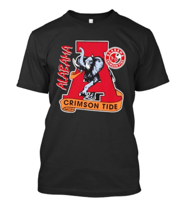 Alabama Crimson Tide Big Al Elephant NCAA Football T-Shirt