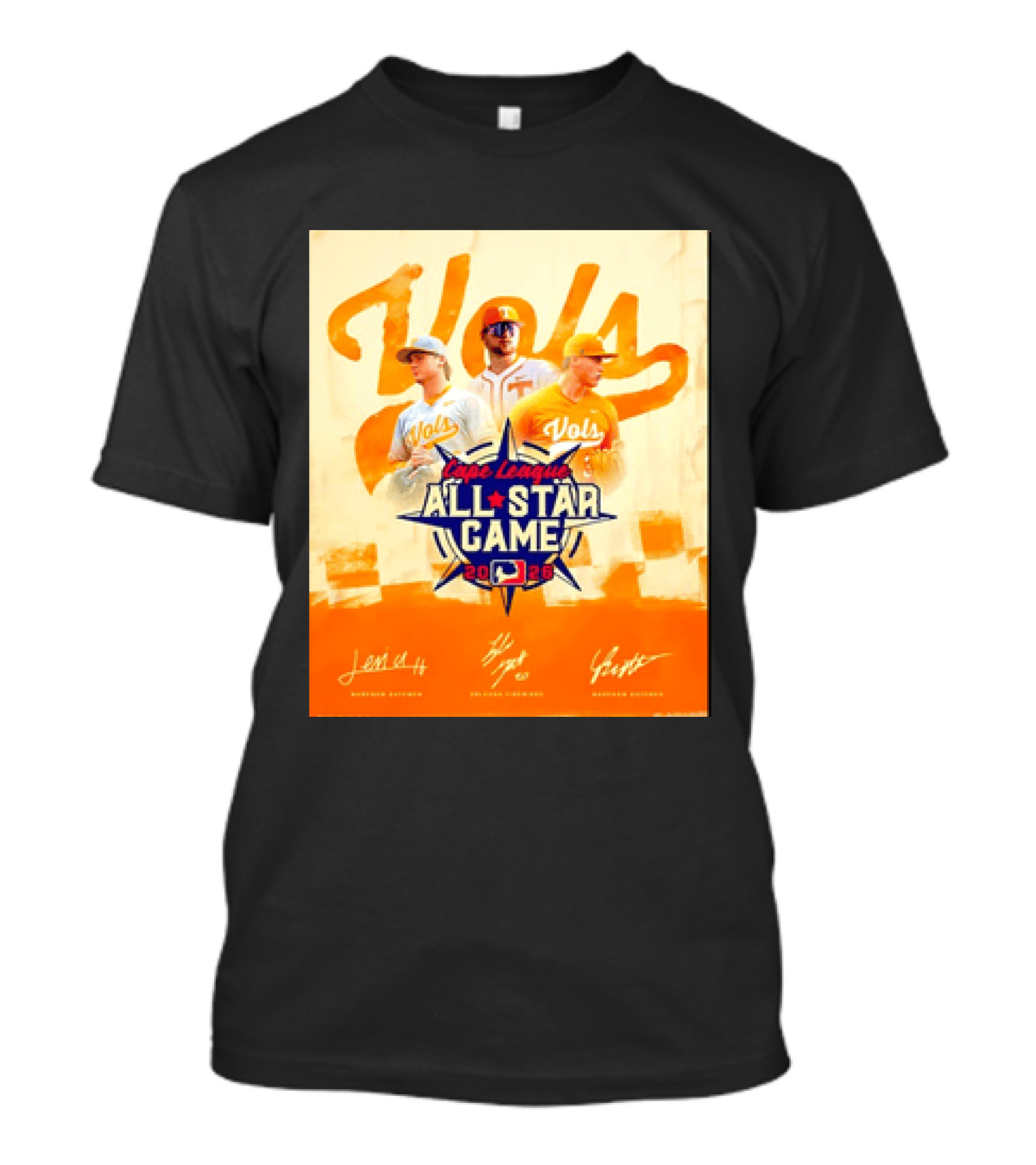 Tennessee Vols Cape League All Star Game 2026 T-Shirt