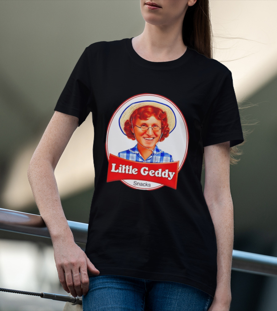 Little Geddy Snacks Rush Geddy Lee Sara Lee T-Shirt