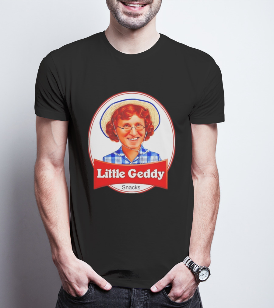 Little Geddy Snacks Rush Geddy Lee Sara Lee T-Shirt