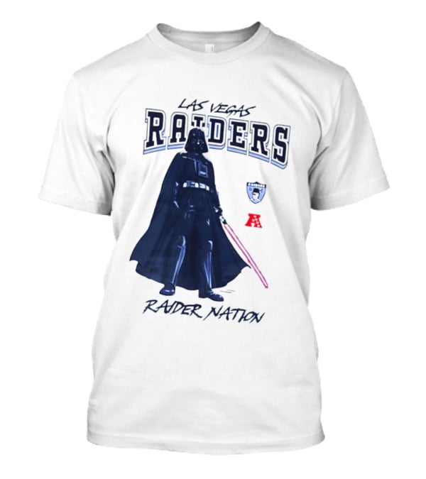 Las Vegas Raiders Darth Vader Raider Nation Star Wars 2026 T-Shirt