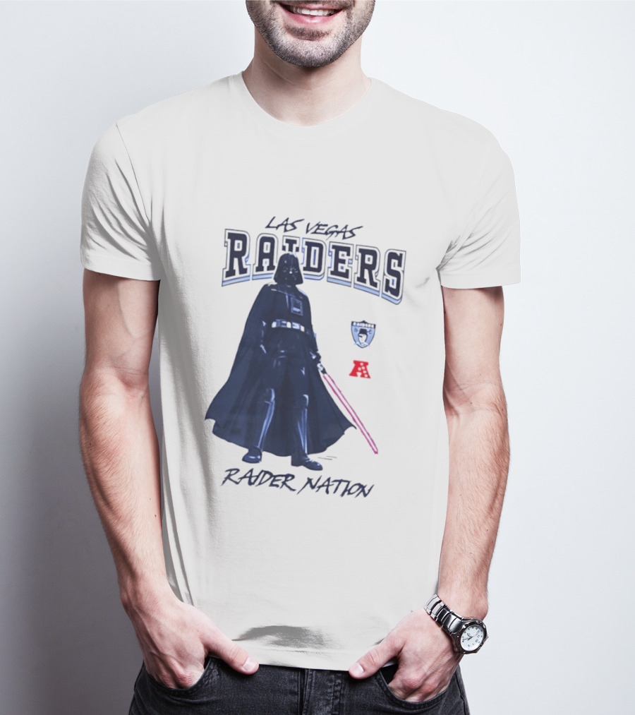 Las Vegas Raiders Darth Vader Raider Nation Star Wars 2026 T-Shirt