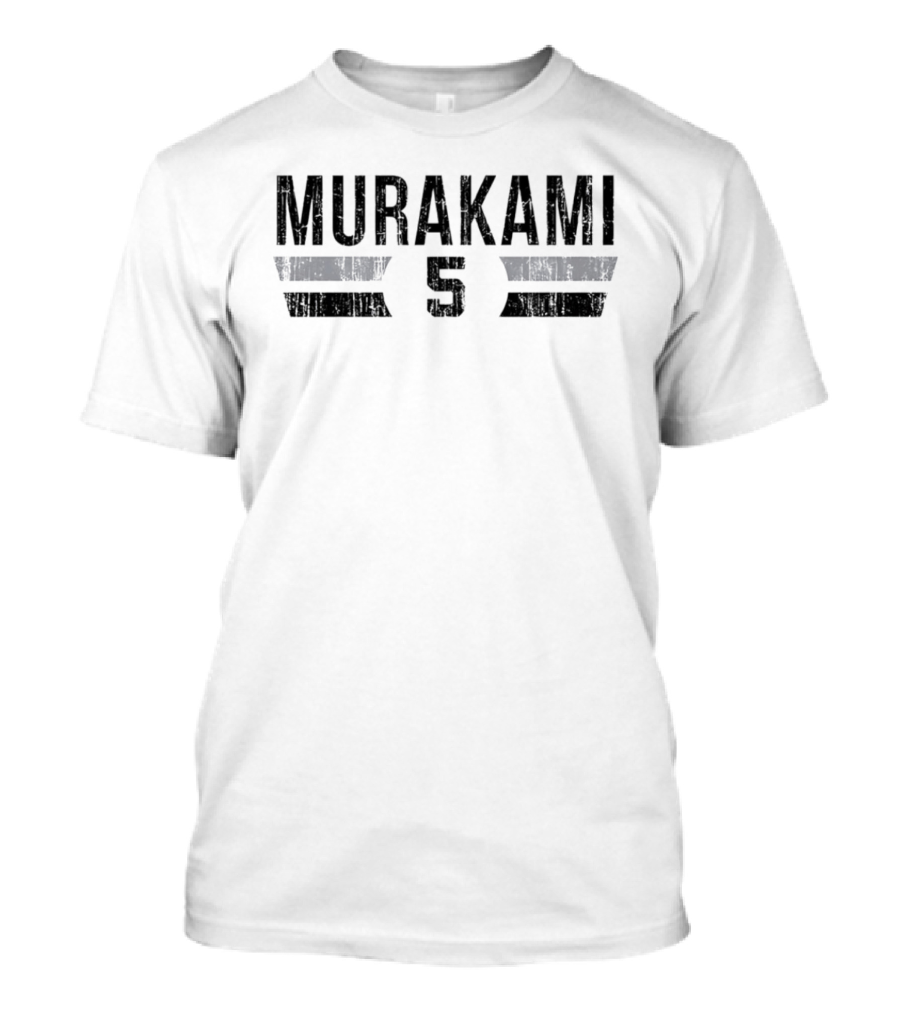 Murakami 5 Tokyo Yakult Swallows Chicago White Sox Font T-Shirt