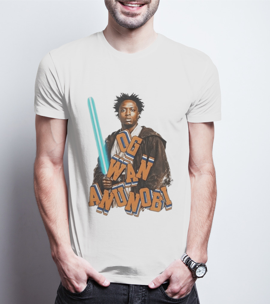 Og Wan Anunobi New York Knicks Basketball Nba 2026 Star Wars T-Shirt