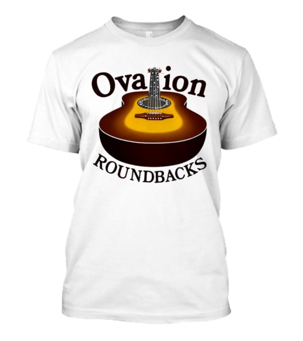 Ovation Roundbacks Acoustic Guitar Folk Music T-Shirt