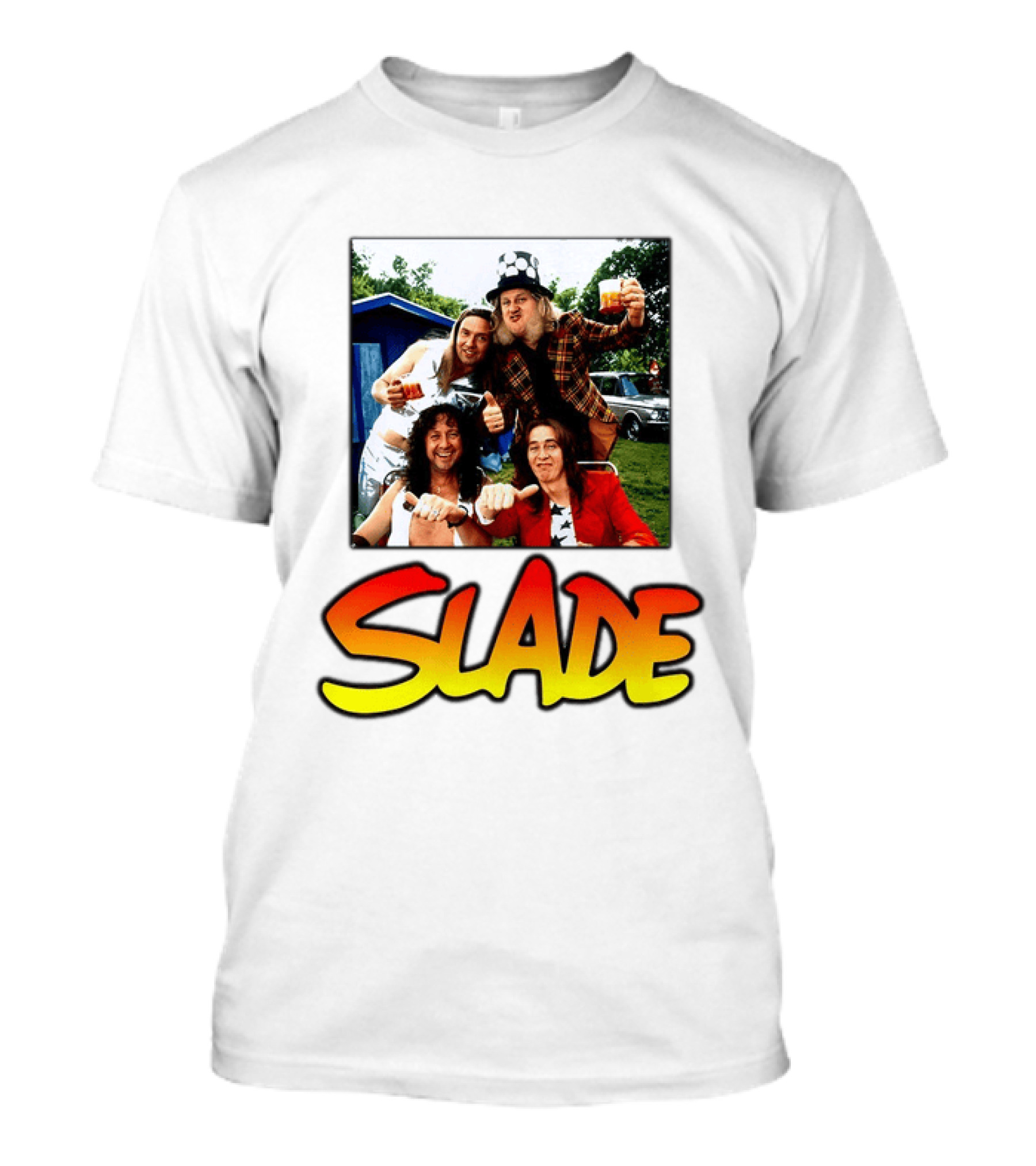 Vic And Bob Slade Band 90s Comedy Duo Retro Nostalgia T-Shirt