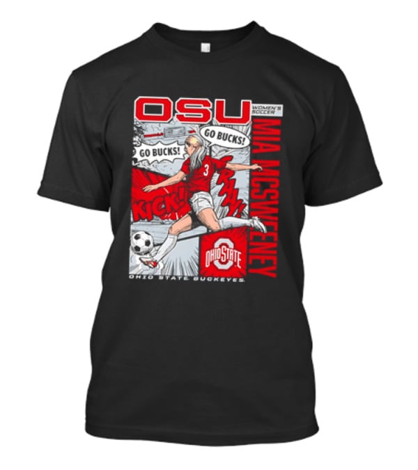 Ohio State Buckeyes OSU Mia McSweeney T-Shirt