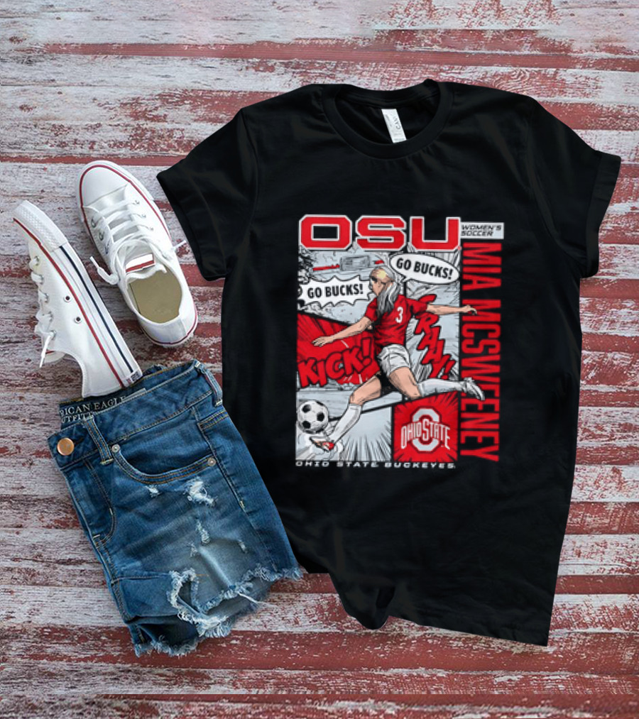 Ohio State Buckeyes OSU Mia McSweeney T-Shirt