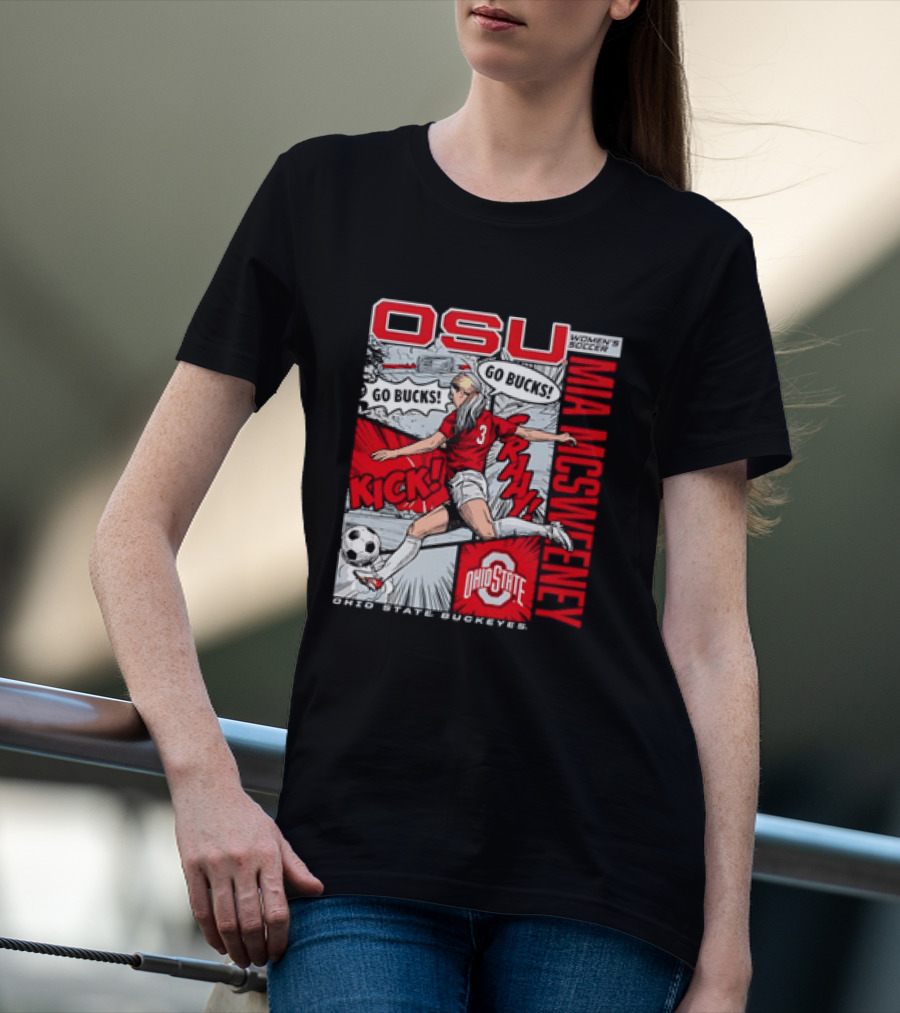 Ohio State Buckeyes OSU Mia McSweeney T-Shirt