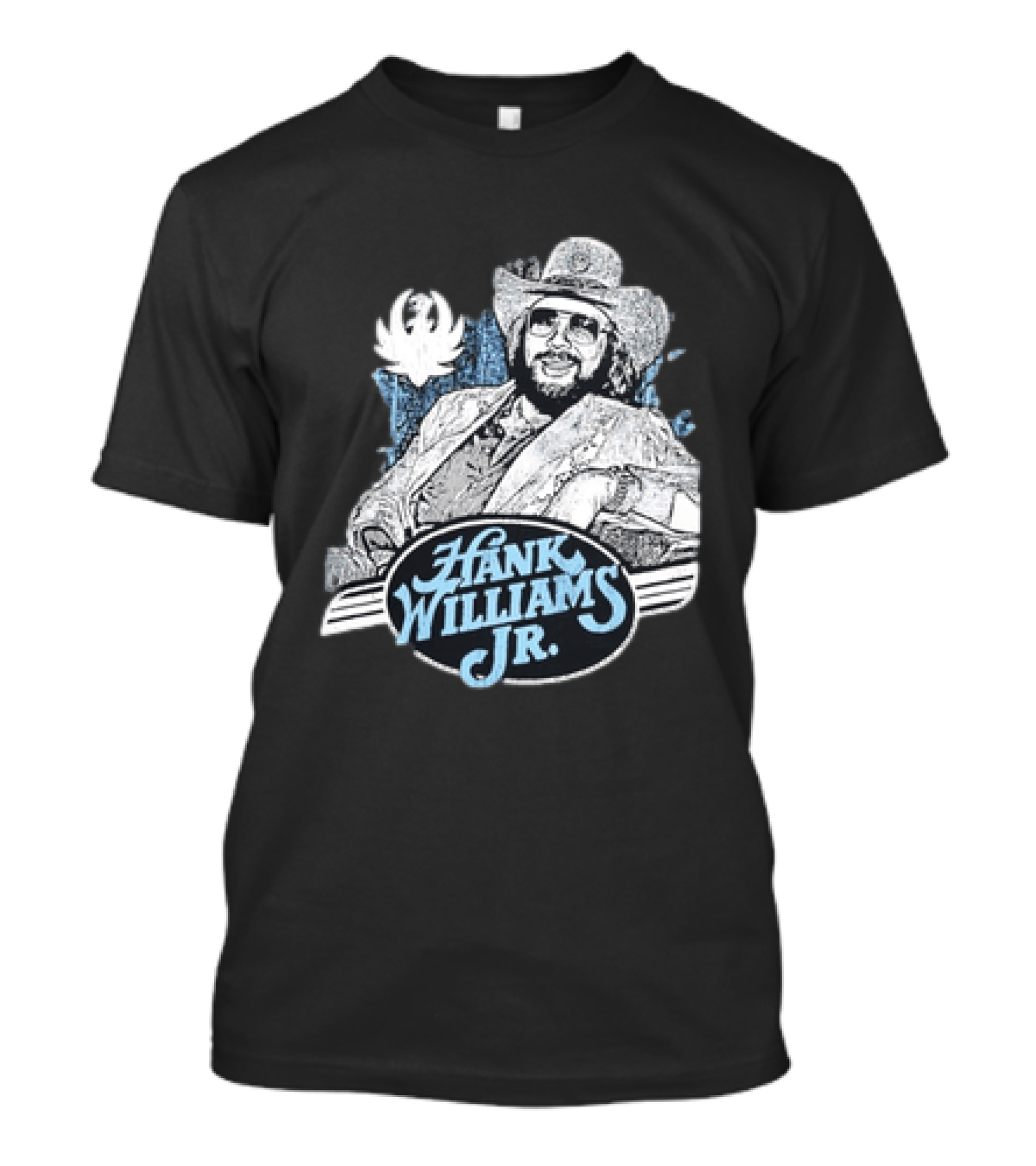 Hank Williams Jr 90s Anniversary Iconic Cowboy T-Shirt
