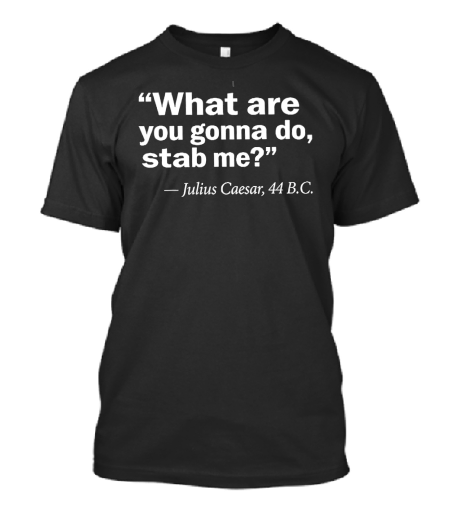 What Are You Gonna Do Stab Me Julius Caesar 44 B.C. T-Shirt