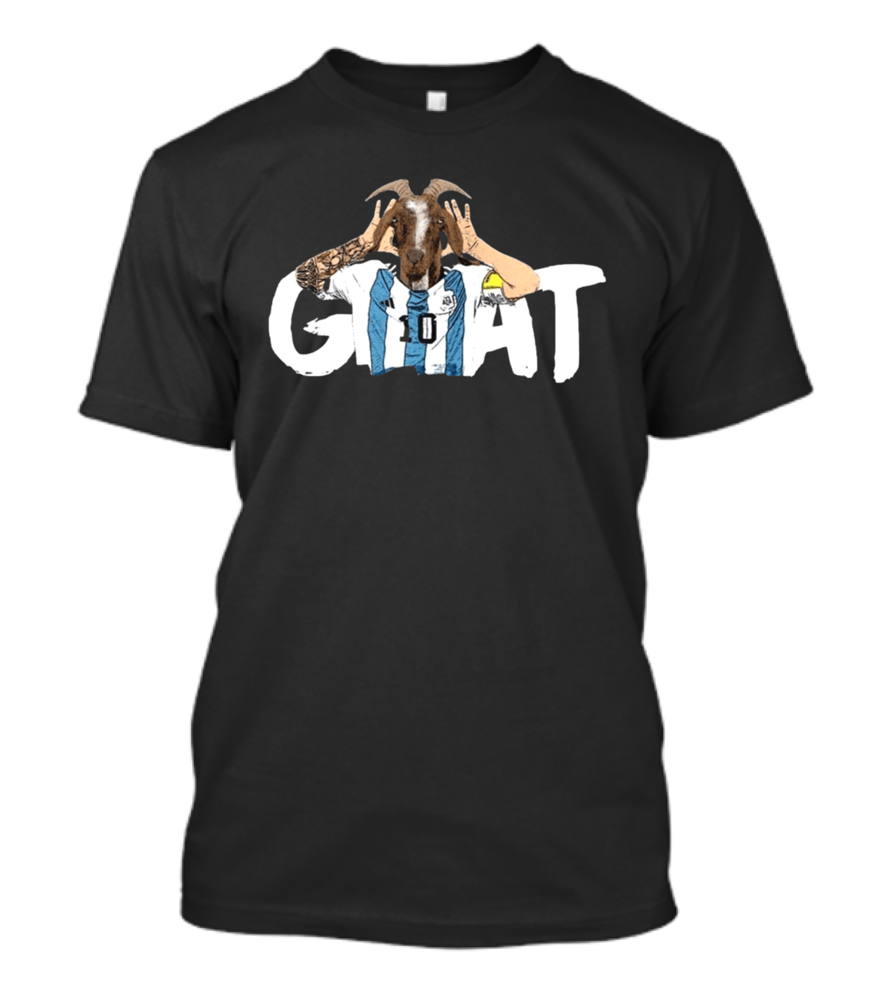 Lionel Messi Goat Argentinian Jersey Goat T-Shirt