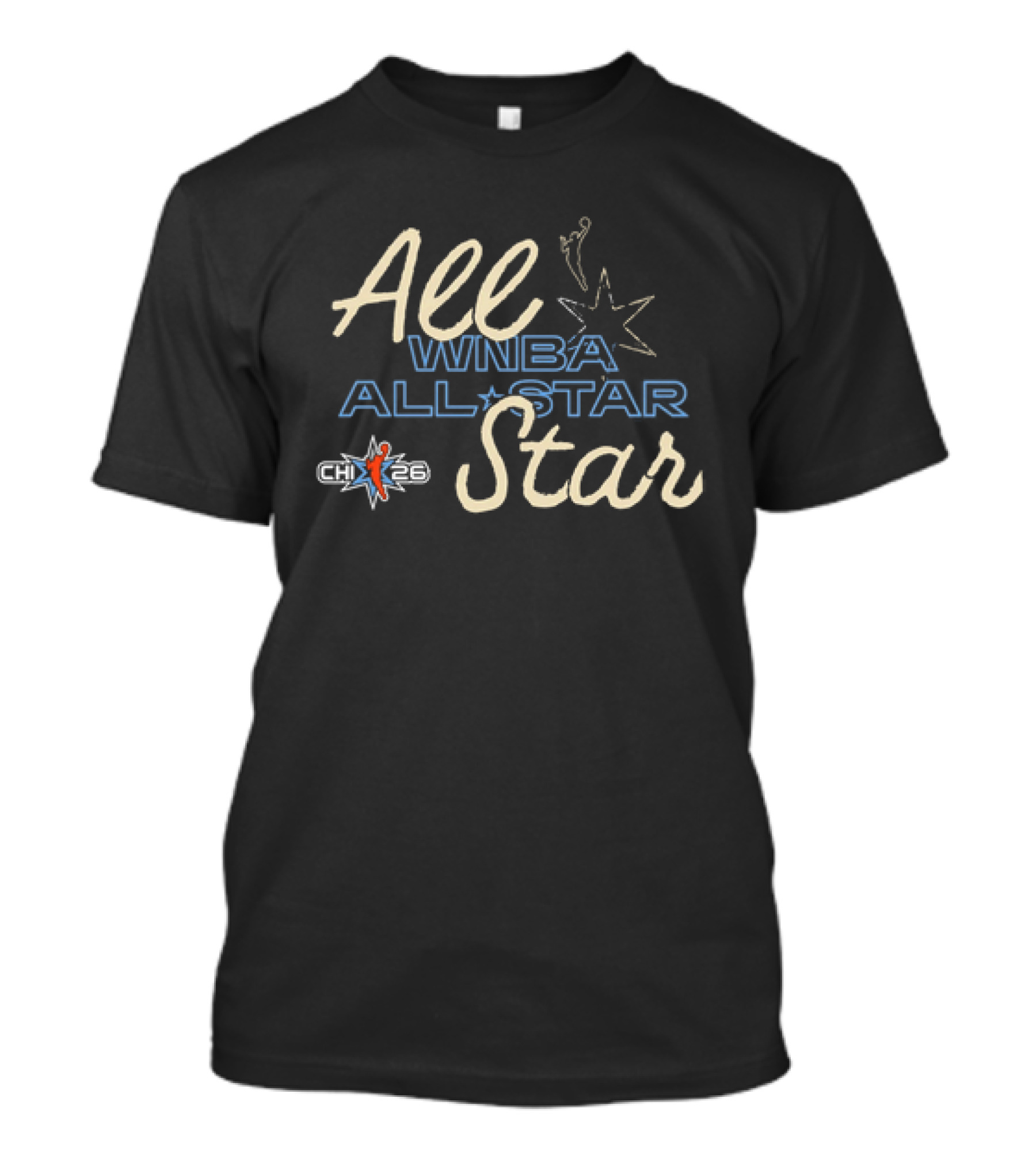 WNBA All Star Chicago 2026 CHI 26 Basketball T-Shirt