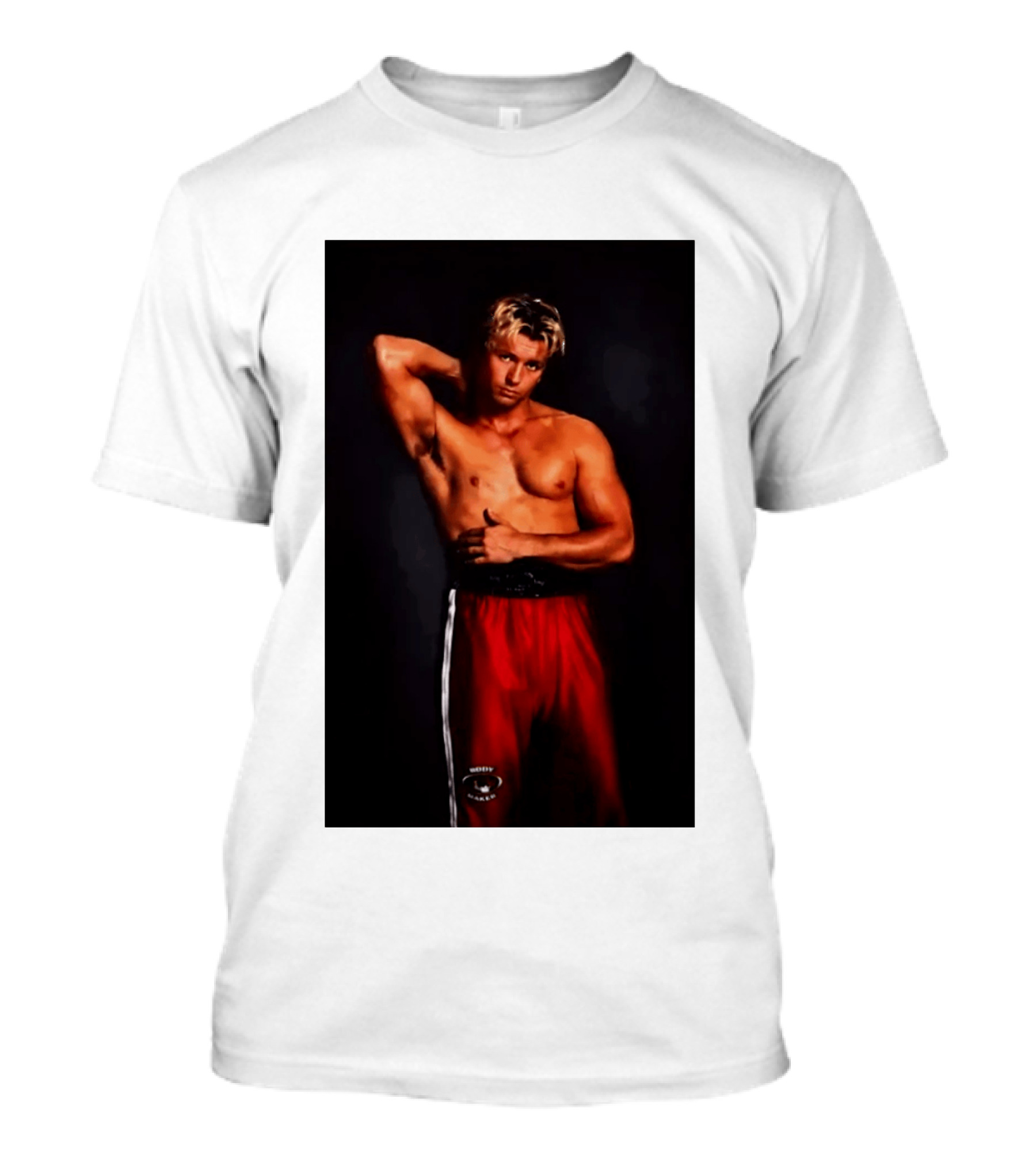 Stephen Kalyn Off Campus Body Maker Boxer Pose T-Shirt