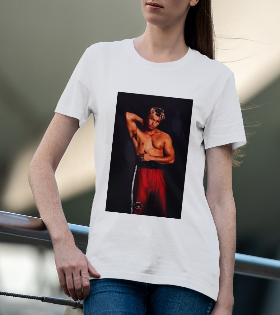 Stephen Kalyn Off Campus Body Maker Boxer Pose T-Shirt