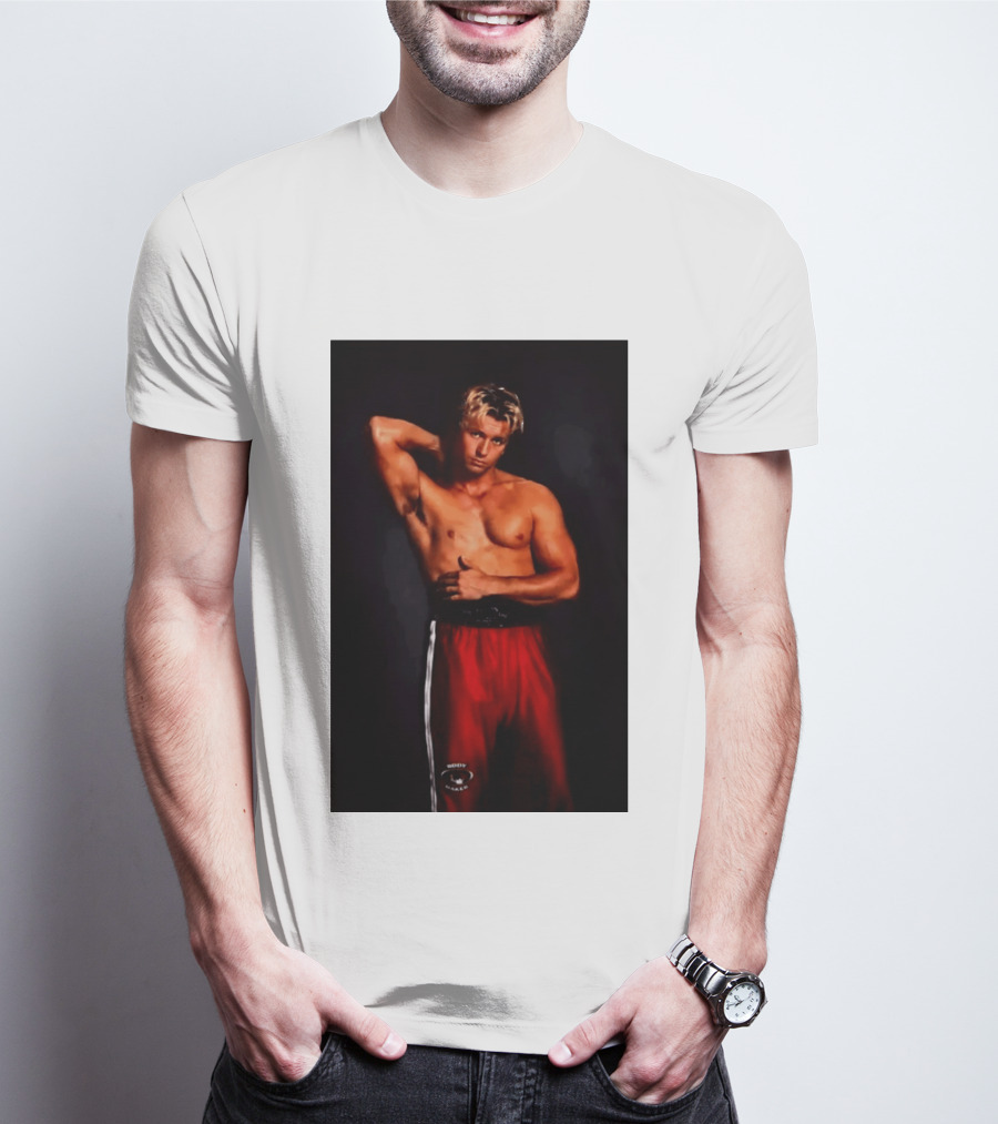 Stephen Kalyn Off Campus Body Maker Boxer Pose T-Shirt