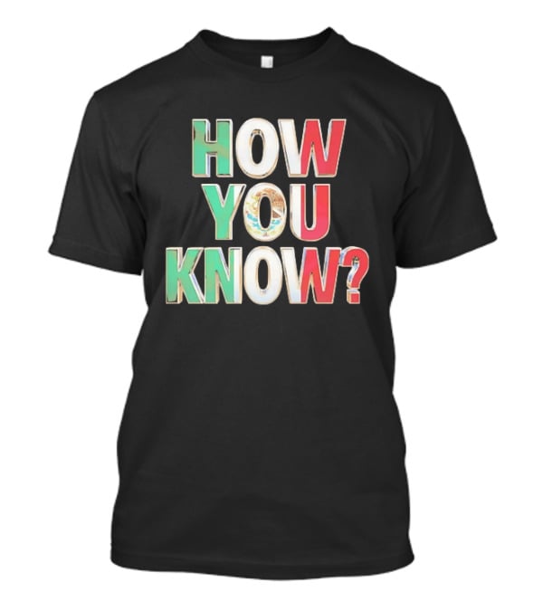 AEW Mexico Flag How You Know Wrestling T-Shirt