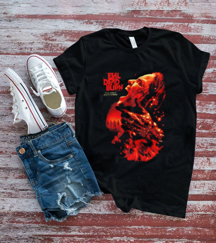Evil Dead Burn Horror Halloween Movie T-Shirt