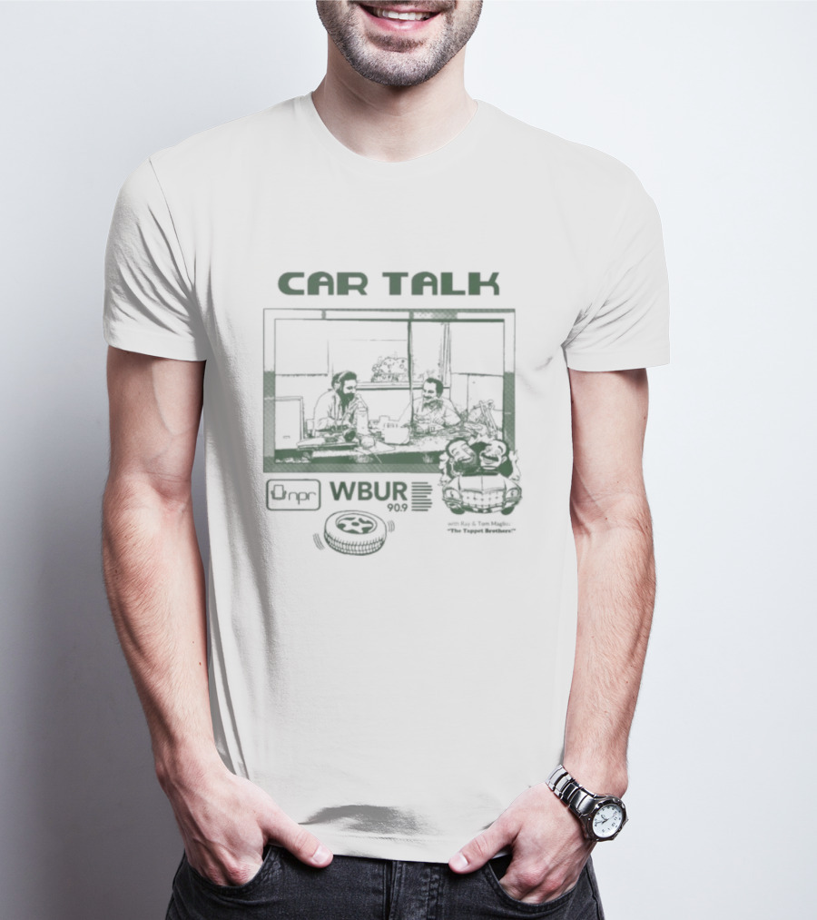 Car Talk NPR Podcast WBUR Engine Gear T-Shirt