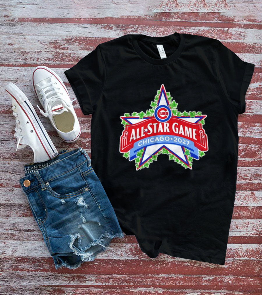 Chicago Cubs 2027 All Star Game MLB Event T-Shirt