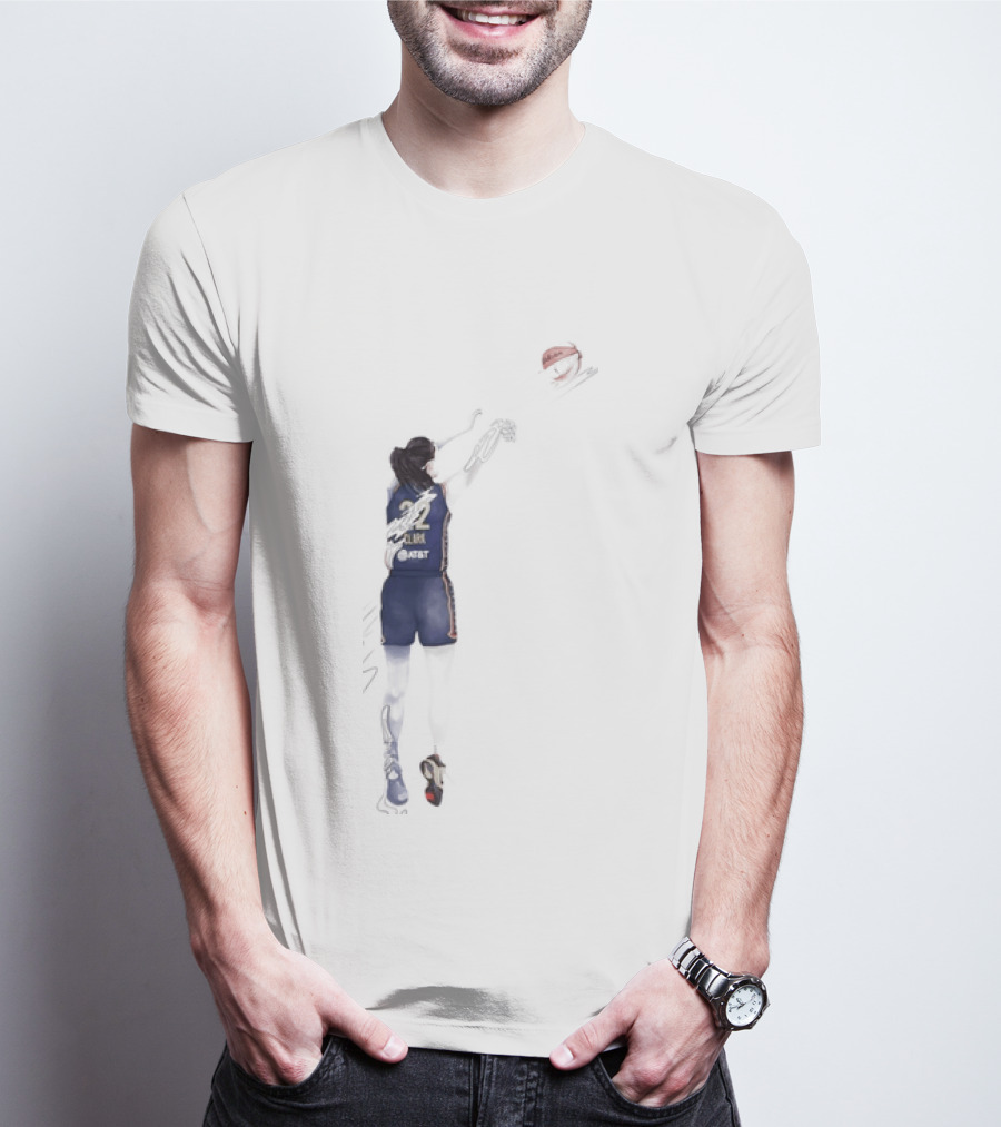 Caitlin Clark Indiana Fever WNBA Game Day Basketball Player T-Shirt