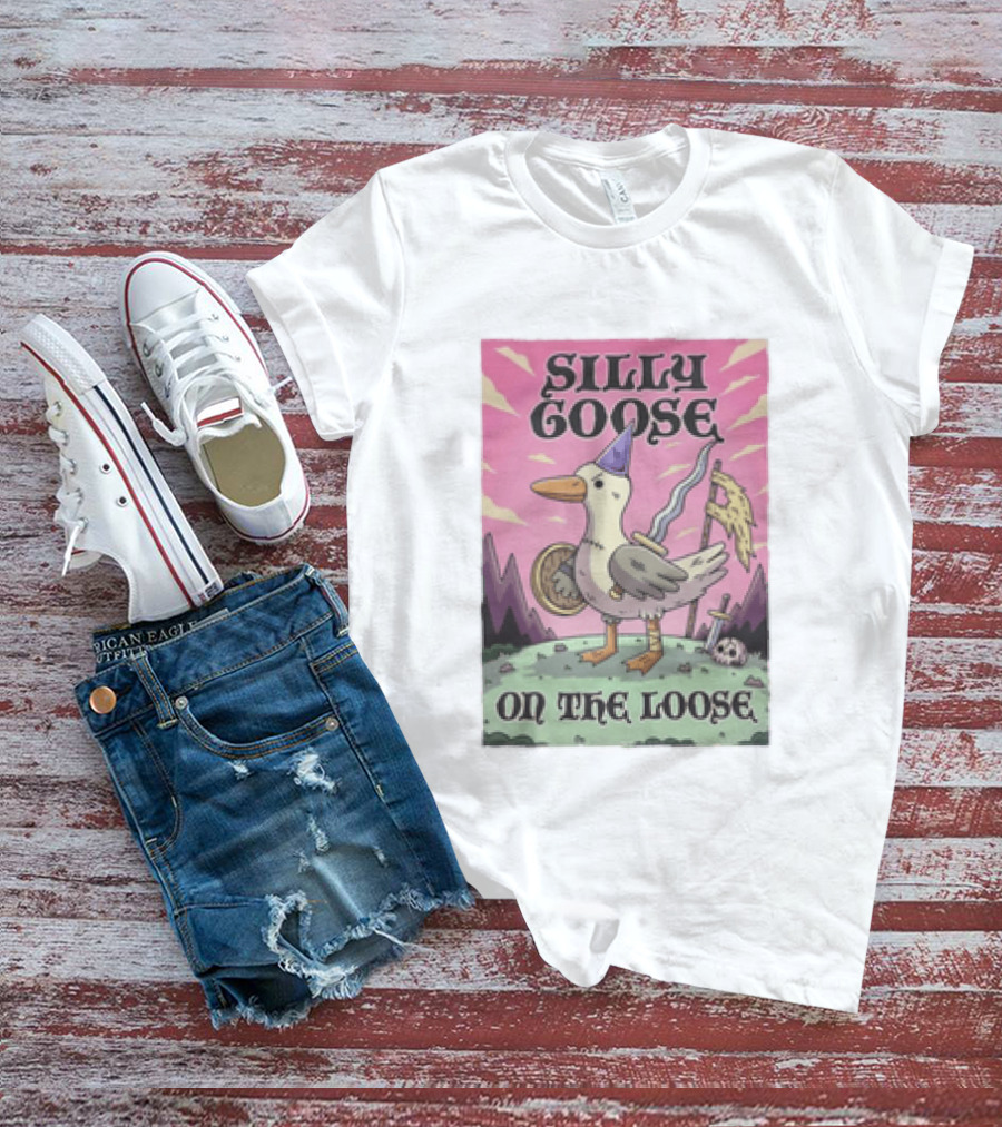 Silly Goose On The Loose Medieval Adventure T-Shirt