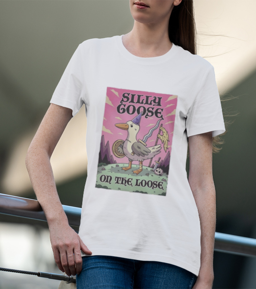 Silly Goose On The Loose Medieval Adventure T-Shirt