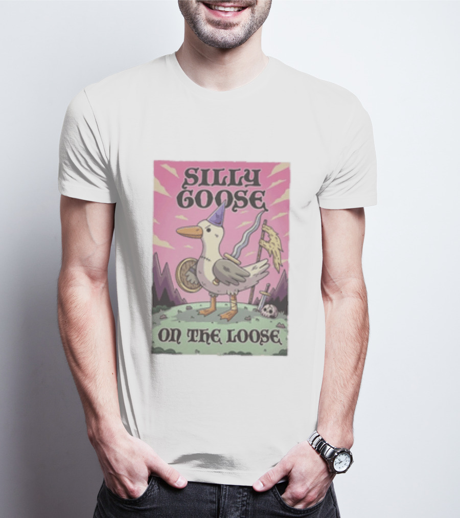 Silly Goose On The Loose Medieval Adventure T-Shirt