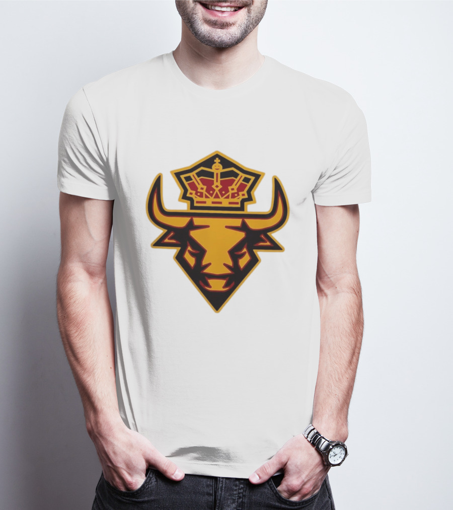 Spain Bull Emblem Royalty Team Crown T-Shirt