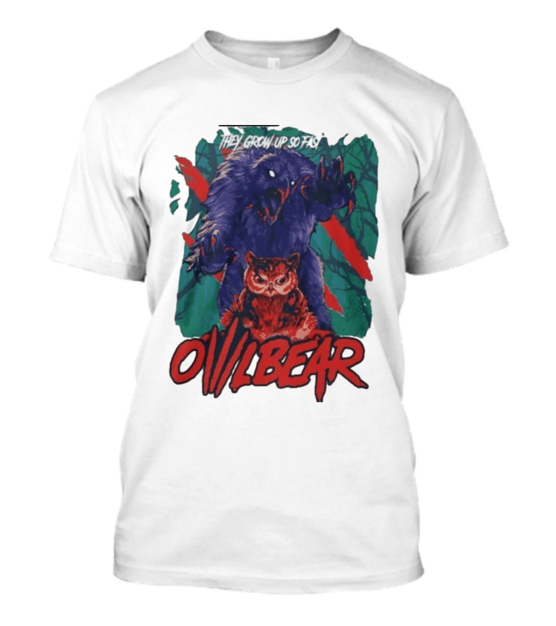 They Grow Up So Fast Owlbear Fantasy Creature T-Shirt