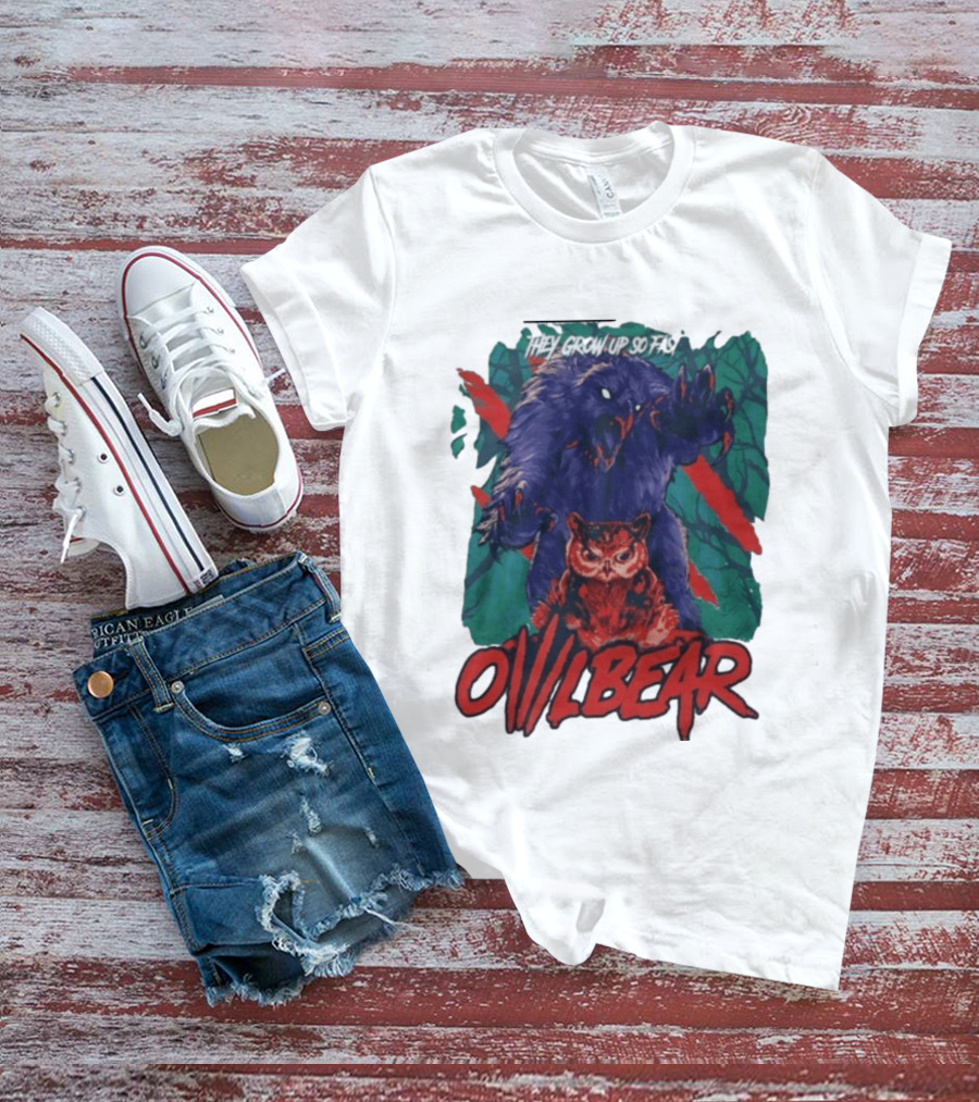 They Grow Up So Fast Owlbear Fantasy Creature T-Shirt