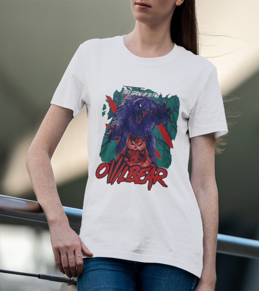 They Grow Up So Fast Owlbear Fantasy Creature T-Shirt